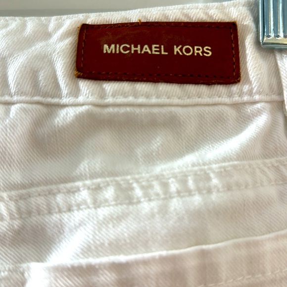 Michael KORS Distressed Cropped Skinny Jeans, Size 4 - Picture 5 of 6